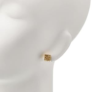 Amazon | [ロエベ] アナグラム スタッド ピアス ANAGRAM